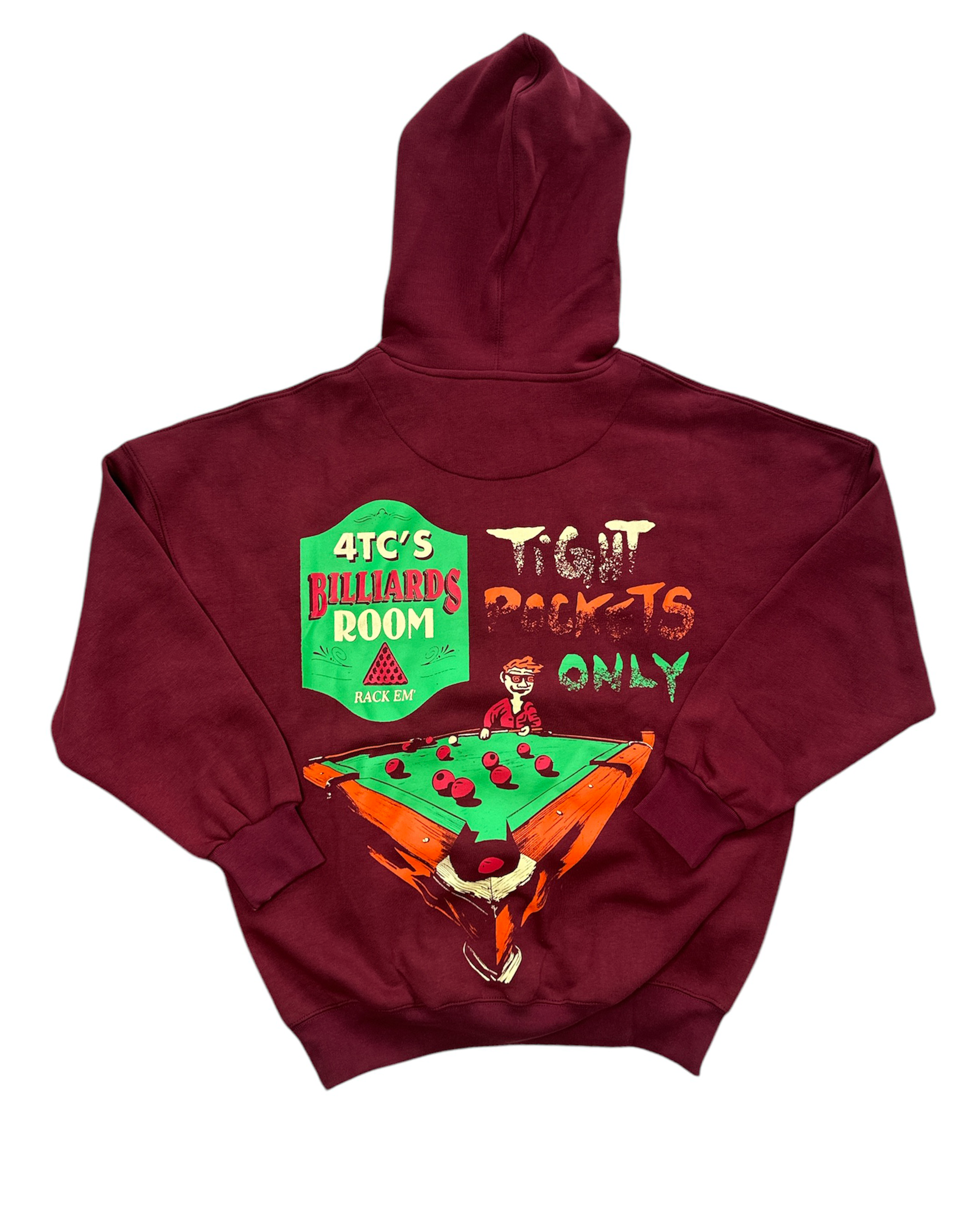 4TC BILLIARDS ROOM OVERSIZED HOODIE